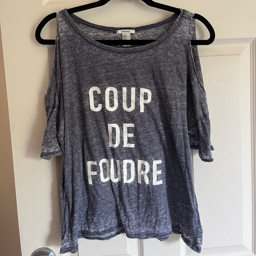 Cold Shoulder Top